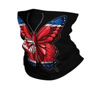 Face Cover Butterfly North Korea Koreans Flag Uv Protection Polainas De Cuello Stylish Cuello Pañuelo For Women Sports Climbing