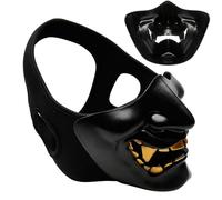 Face Cover Costume | Spooky Ghost Headgear - Evil Scary Festival Costume Face Cover | for Men Women Party Music Festival Masquerade Christmas Theater Escape Room Haunted House