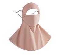 Face Cover For Sun Protection - Sporty Face - Adjustable Ear Straps Cooling Washable With Drink Opening Neck Guard For Golf Cycling Gardening Outdoor Sports Running