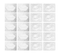 Face Cover Mould, Facial Film Mould - Fruit Face Film Mold Set, 20 Vegetable Lip Film Mould Reusable Under Eye to Meet