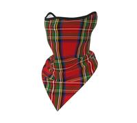Face Cover, Windproof Bandana UV Protection Outdoor Sports Face Mask Neck Gaiter Unisex Scottish Clan Stewart Tartan Plaid