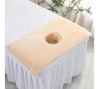Face Covers for Massage Table, 1/2/3/4pcs 40×80cm/16×32inch Microfiber Bed Cover with Hole, Table Headrest Reusable Beauty Bed for SPA(Color5,1pc)