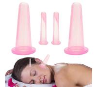 Face Cupping Set Portable, Lightweight, Vacuum, Massage, Silicone, Facial