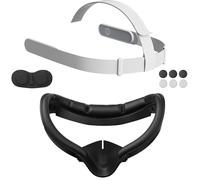 Face Cushion Interface Pad &Head Strap for Meta/0culus Quest 2 Vr Headset