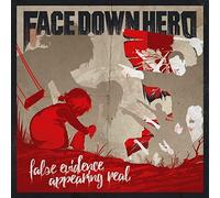 FACE DOWN HERO - FALSE EVIDENCE APPEARING REAL - Vinyl Record - K600z