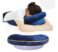 Face Down Pillow After Eye Surgery, Face Hole Massage Head Rest, Face Down Pillow, Retina Lying Pillow, Head Shoulder Support Pillow for Retinal Detachment Patients During Recover