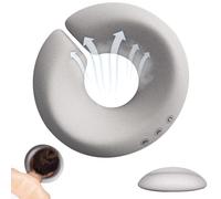 Face Down Pillow, Massage Face Pillows, Prone Pillow Massage Headrest for the Bed Massage Headrest Health Equipment Face Support with Breathing Hole, for Massage Shop, Home, Dormitory, Table (Grey)