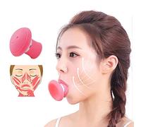 SURORAIN Face Exerciser, Jaw Exerciser, V-Shape Facial Yoga for Skin Face Lifting Tighten Firm, Double Chin Breathing Exercise Device Jaw Face Slimming Tool for Women and Men
