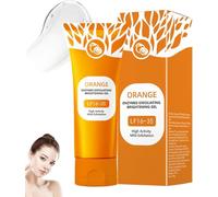 Face Exfoliator, Body Exfoliator Scrub, Orange Enzymes Exfoliating Brightening Gel, Deep Cleansing Moisturizing, Skin Smooth And Bright Suitable For All Skin Types (1PC)