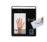 Face Facial Palm Recognition Intelligent Biometric Fingerprint Time Attendance Access Control System(Color:Xface500-P IC)