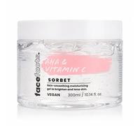 Face Facts AHA & Vitamin C Moisturising & Toning Gel Sorbet 300g