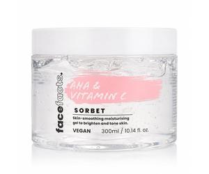 Face Facts AHA & Vitamin C Moisturising & Toning Gel Sorbet 300g