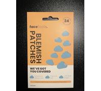 Face Facts Blemish Patches, 24 Applications, Vegan, Salicylic Acid, Fragrance-Free, Cloud Shaped