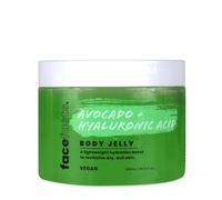 Face Facts Body Jelly | Avocado + Hyaluronic Acid Moisturiser | 300ml