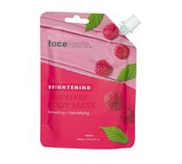 Face Facts Body Mud Mask | Brightening Raspberry | Refreshing + Detoxifying | Resealable Pouch | 200ml