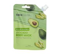 Face Facts Body Mud Mask | Nourishing Avocado | Nourishing + Regenerating | Resealable Pouch | 200ml
