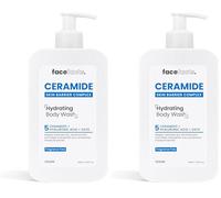 Face Facts Ceramide Hydrating Body Wash | Cleanses + Refreshes | 400ml (Pack of 2)