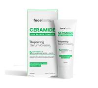 Face Facts Ceramide Repairing Serum Cream for Dry & Sensitive Skin - Fragrance Free 30ml | 5 Ceramides + Hyaluronic Acid | Vegan | Code 5.03141E+12