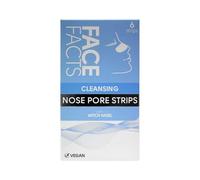Face Facts Cleansing Nose Pore Strips | Witch Hazel | Draws out impurities & oils | 6 Strips