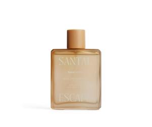 Face Facts Fragrance - Santal Escape, a sophisticated, modern scent with depth and elegance with sandalwood, cardamon and cedar notes. 100ml
