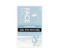 Face Facts Hydrating Under-Eye Gel Patches | Hyaluronic + Collagen | Smooths + Plumps | 4 pairs