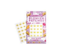 Face Facts Hydrocolloid Blemish Patches with Salicylic Acid | 24 Crown-Shaped Patches, Hyaluronic Acid, Niacinamide, Vegan