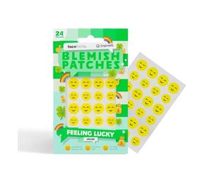 Face Facts Joypixel Blemish Patches | Feeling Lucky | Salicylic Acid + Niacinamide | 24 Patches