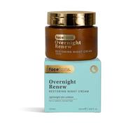 Face Facts Overnight Renew - Restoring Night Cream. Luminating blueberry and acia berry with aloe vera and anti-ageing centella asiatica, smooth, refine and glow. 50ml