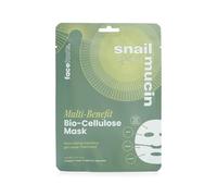 Face Facts Snail Mucin Bio-Cellulose Sheet Mask | Korean-Inspired Face Mask with Snail Secretion Filtrate | Hydrating & Soothing Sheet Mask for All Skin Types | Plumps & Revitalises