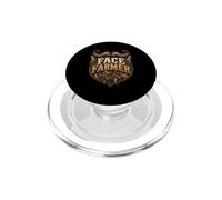 Face Farmer Beard Grower Funny Beard Shirt PopSockets PopGrip for MagSafe