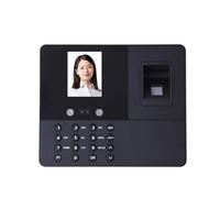 Face Fingerprint Time Attendance Machine Chinese And English Characters In And Pendulum Punch Card Machine Multilingual
