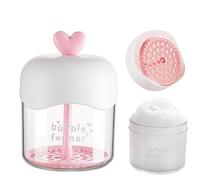 Face Foam Maker - Cute Bubble Foamer Device, Handheld Skincare Tool | Rich Lather Creator, Gentle Cleansing Accessory, Soft Texture Whipping Cup, Portable Beauty Utility for Body Wash Facial Shampoo C