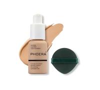 Face Foundation,Liquid Foundation,Foundation Full Coverage Long Lasting Perfect 30ml Matte Oil-Control Concealer 6 Colors Optional,Great Choice and Gift (#104 Buff Beige, 30ml)