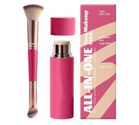 Face Foundation Stick - Facial Contouring Concealing Makeup - Base Foundation Stick - for Daily Commute Business Trips Travel Vacation Concerts Party Dating Events