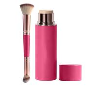 Face Foundation Stick, Multifunction Facial Skin Contouring Makeup, 2.05x1.30x6.38 Inches Base with Smooth Blend, Portable Cosmetic Tool with Easy Apply, Gear for Office Daily Commute Business Trips
