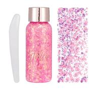 Face Glitter,Hair Glitter for Body, Face and Clothes for Prom, Festival Rave, Stage Nail Glitter,Glitter Eyeshadow and Face Paint is Festival Essentials, Stage Makeup Gifts for Women and Kids (104#)