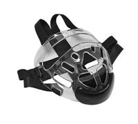Face Guard Boxing Training Head Shield, Battle Equipment, Protection , Sport Head Gear, Clear Removable Protective , Football, Basketball, Nose and Jaw Safety for Adults Children