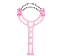 Face Hair Epilator Spring Device Beauty Tool Quickly Remove Small Hair Lips Hair Removal for Women Men Portable Durable Plastic Green Pink 11.5 x 6 x 2cm (Roseate)