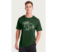 Face Hey Point Fido Dido T-Shirt Fido Dido Bottle Green S