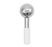 Face Ice Balls - Stainless Steel Neck Eye Cooling Globes | Cooling Facial Therapŷ Reusable Ice Globe Design Helps Reduce Puffiness smooth skin Massage Easy Beauty Routine Search Term