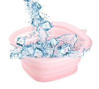 Face Ice Bath Bowl - Face Tub Ice Bath - Silicone Facial Basin Cold Plunge Tool - Home Travel Camping Dorm RV Spa Center Recovery Male Female Wellness Use Set