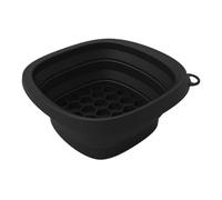 Face Ice Bath Bowl,Foldable Basin - Silicone Reusable Foldable Cooling Washing Basin with Build in Cube Tray for Skin Care Spa Kitchen Home