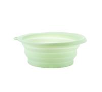 Face Ice Bath Bowl with Built-in Ice Tray, Collapsible Silicone Face Bowl for Ice Cold Plunge Therapy, Portable I ce Fac e Bow l for Skin Tightening, Acne Relief & Facial Spa at Home (Light Green)