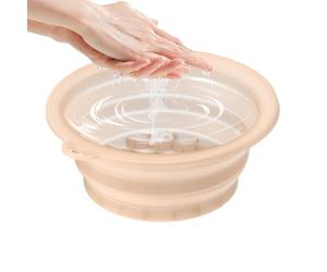 Face Ice Bath Immersion Basin, Facial Cold Bath Immersion Basin, Foldable Ice Container for the Face, for Home, Spa Area, Shower Cubicle, Hotel Room, Business Trip, Campsite, Gym, W