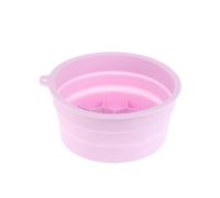 Face Ice Bowl, with Built-in Tray, Collapsible Silicone Facial Bath for Cold Plunge Therapy, Skin Tightening & Acne Relief, Portable Home/Travel Spa Tool