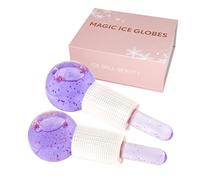 Face Ice Globes- Perfect Beauty Tool to Reduce Puffiness and Redness, Ice Globes for Face- Brighten Skin & Enhance Your Natural Glow, Facial Ice Globes -Tighten Skin and Reduce Fine Lines