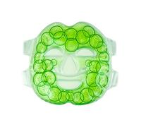 Face Ice Pack for Injuries Reusable Cooling Face Mask Gel Ice Pack for Face Swelling, 7.8" x 7.8", Cucumber Style Ice Mask Hot Cold Compress for Face Swollen, Puffy Face, Tired Eyes