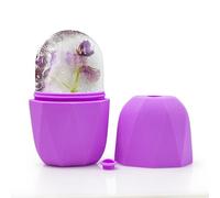 Face Ice Roller For Women - Ice Therapy For Face And Eyes Reduces Puffiness, Tighten Pores - Silicone Ice Globes For Firmer And Younger Skin Beauty Gift Glow Cube