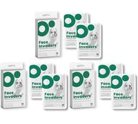 Face Invaders Acne Patches | Pack of 216 Translucent Hydrocolloid Pimple Patch Spot Treatment Stickers for Face and Body | Fast-Acting, Vegan & Cruelty Free Skin Care