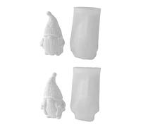 Face-Less Ski Mold Crystal Dripping Dwarf Soap Easter Gift Mold Easter Ornaments Decoration Molds for Resin